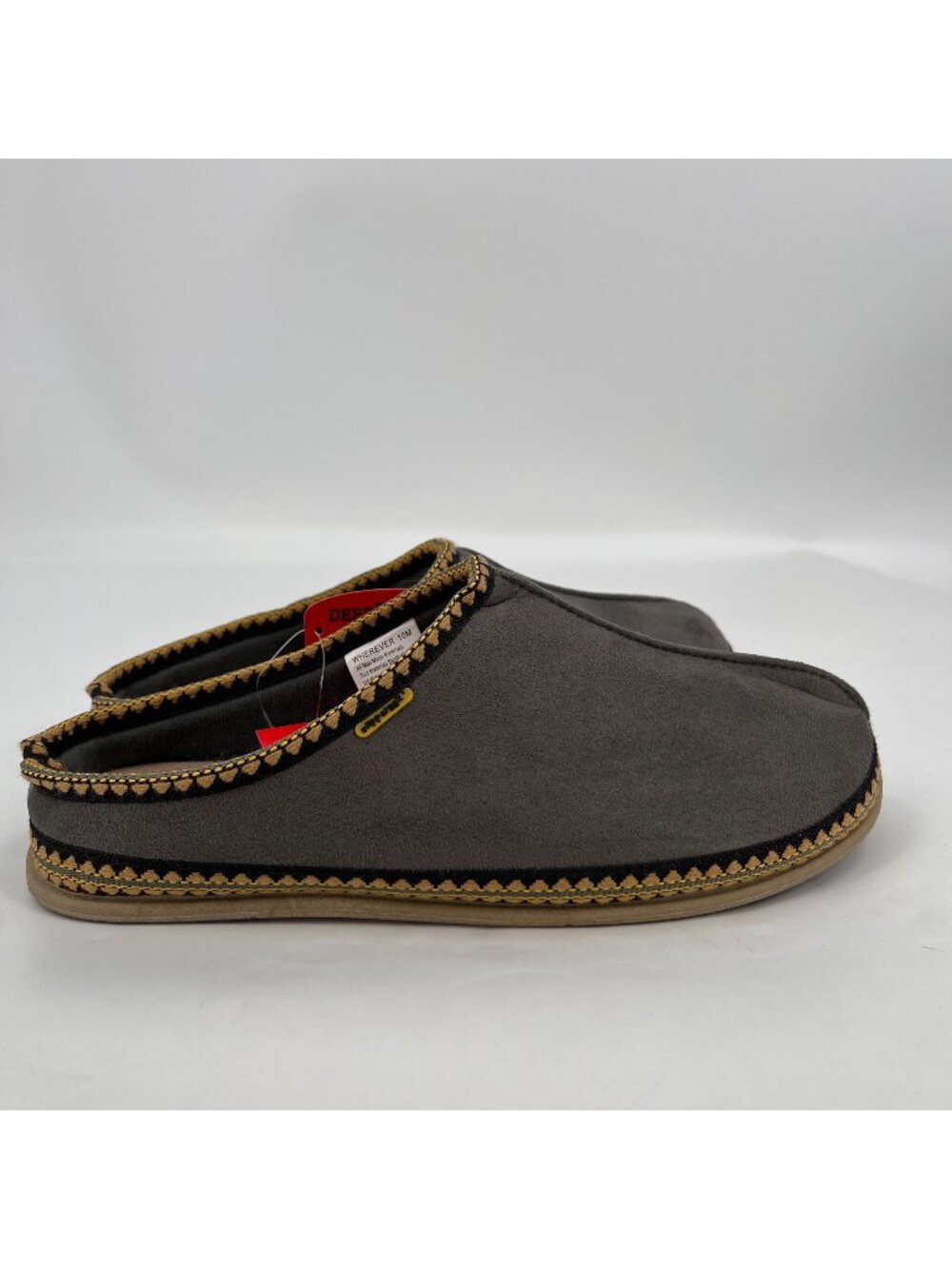 Deer Stags Slipperooz Wherever Men's Clog Slippers Size 10 M